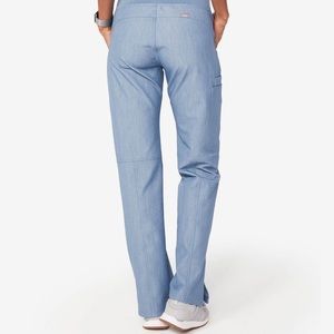 Figs Kade XS Scrub Pants - Heather Indigo